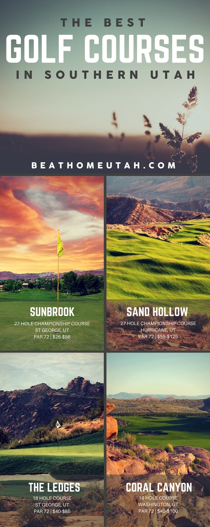 the best golf courses in st george